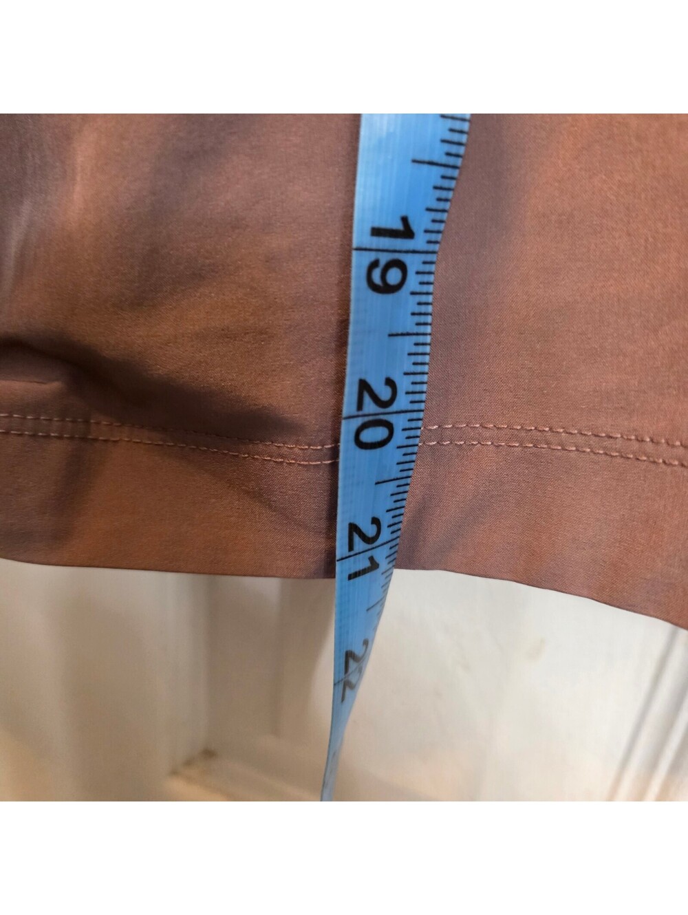Men's Ideology Casual Elastic Waist Drawstring Shorts in Brown- Large - Picture 6 of 8